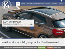 Tablet Screenshot of katelijnemotors.be